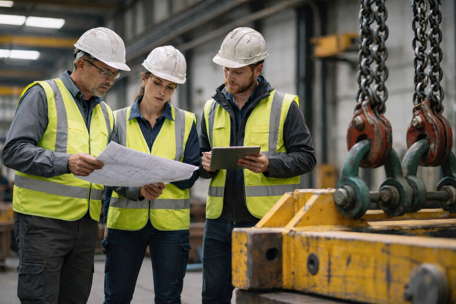 lifting tool drawing inspection