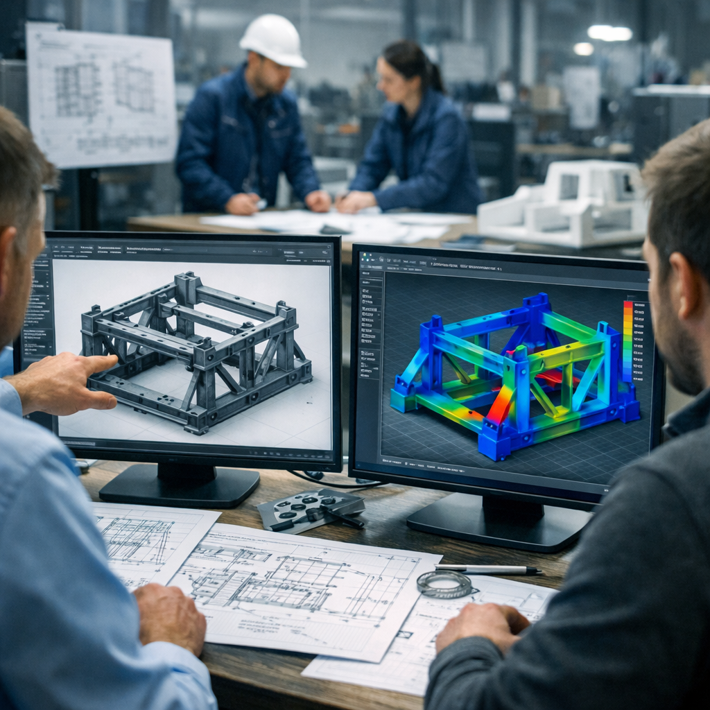 Projects engineering design and concept development