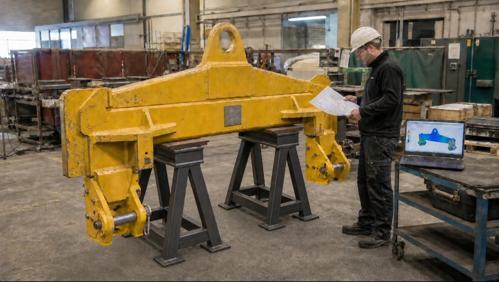 adapted lifting yoke